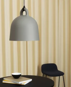 Bell lampa grå, large