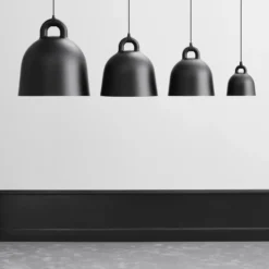 Bell lampa svart, Medium
