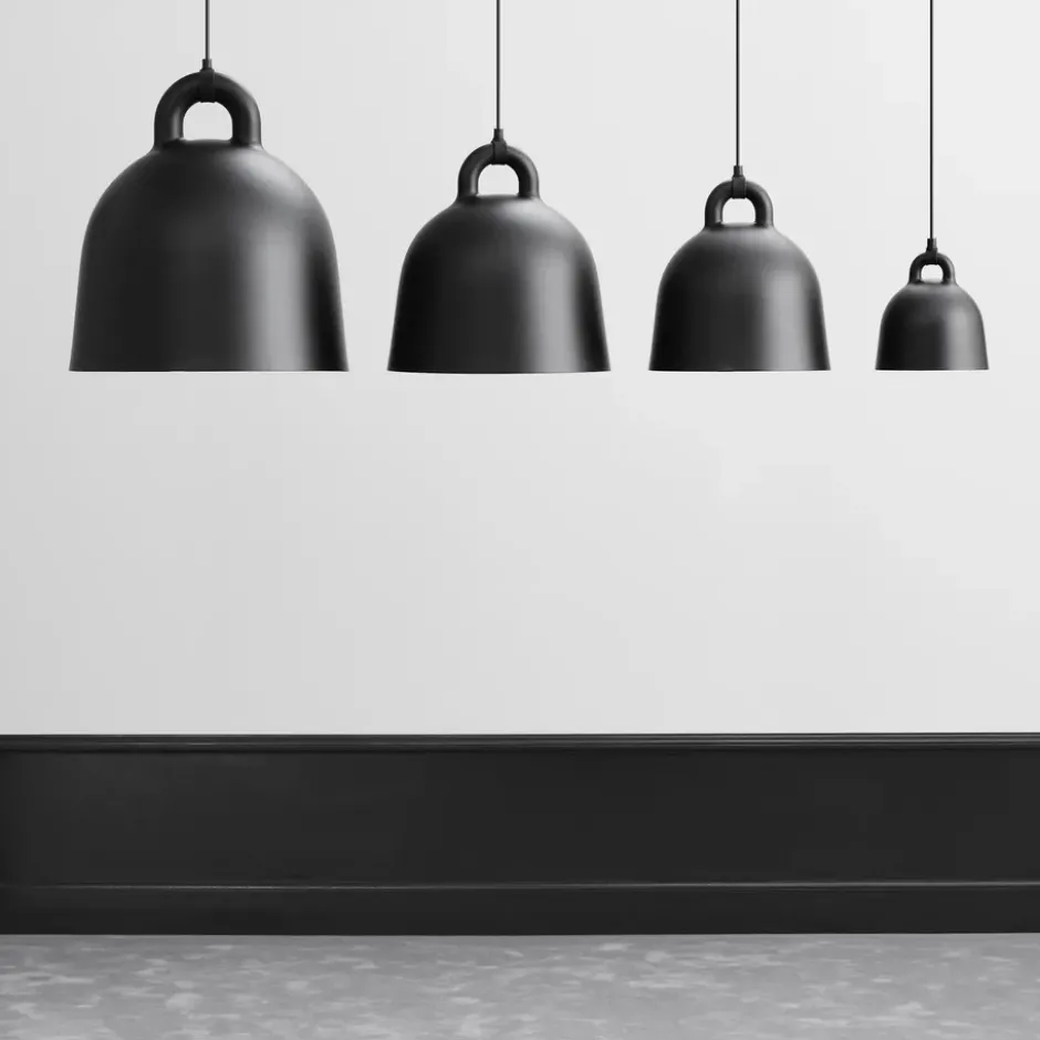 Bell lampa svart, X-small