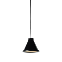 Belle pendel Ø15 cm, Glossy black