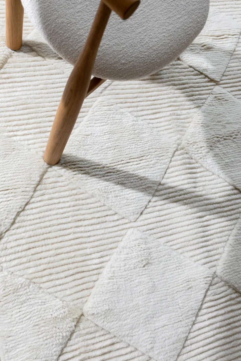 Berber matta, Ivory, 170x230 cm
