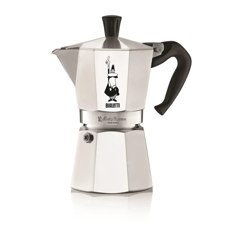 Bialetti Moka mokabryggare 6 koppar, Silver