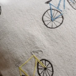 Bicycles kuddfodral 48x48 cm, Beige