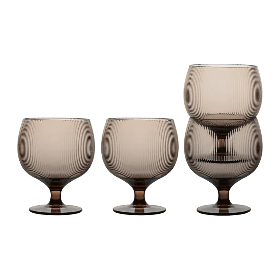 Billi vinglas 35 cl 4-pack, Brun