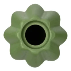 Birgit vas/ljuslykta 14 cm, Olive