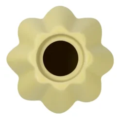 Birgit vas/ljuslykta 14 cm, Pale Yellow
