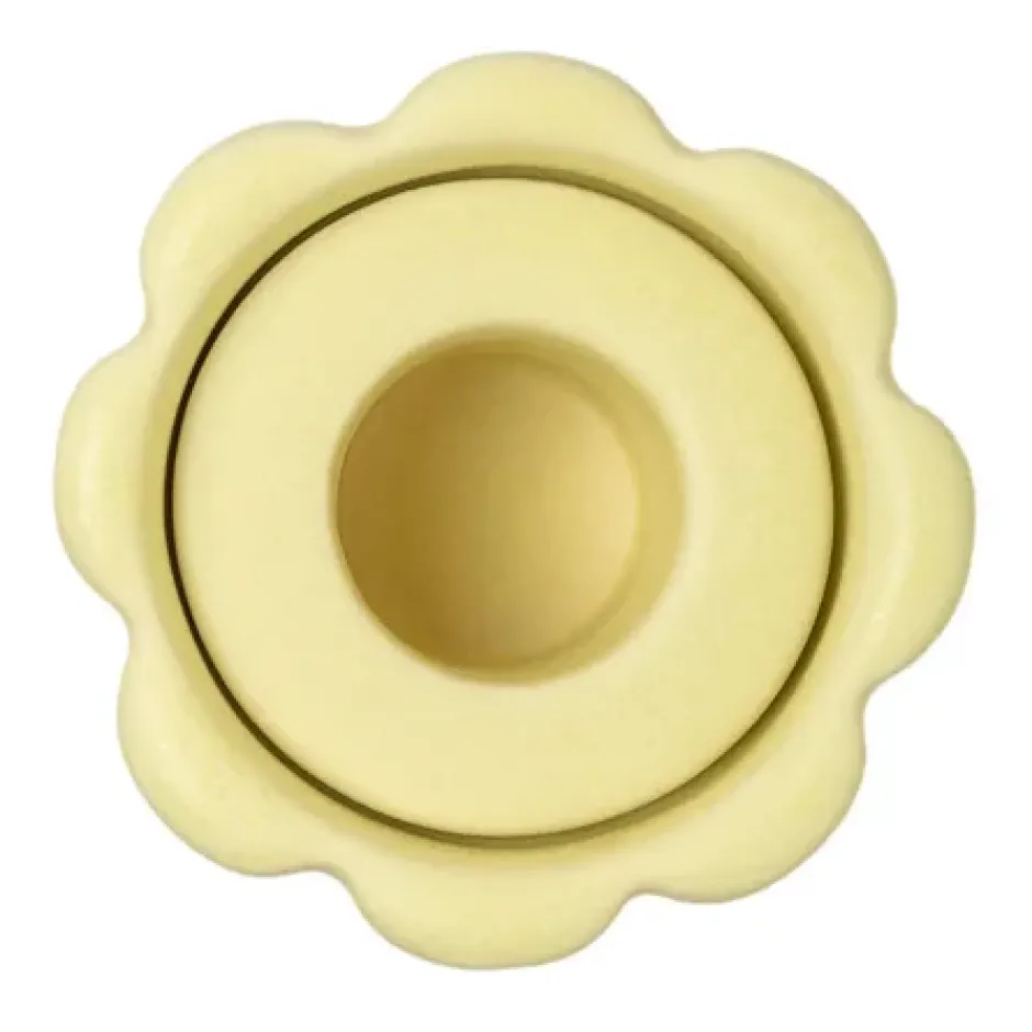 Birgit vas/ljuslykta 17 cm, Pale Yellow