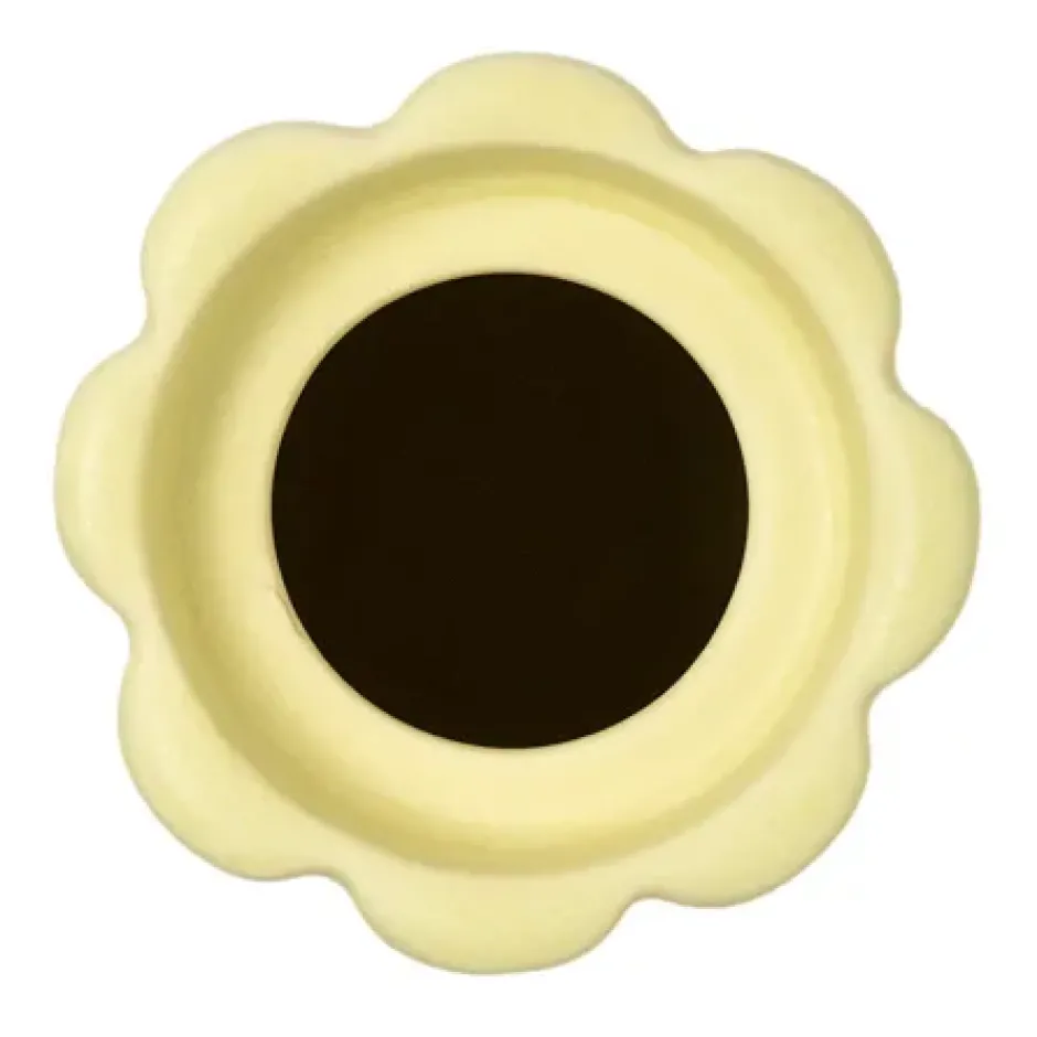 Birgit vas/ljuslykta 17 cm, Pale Yellow