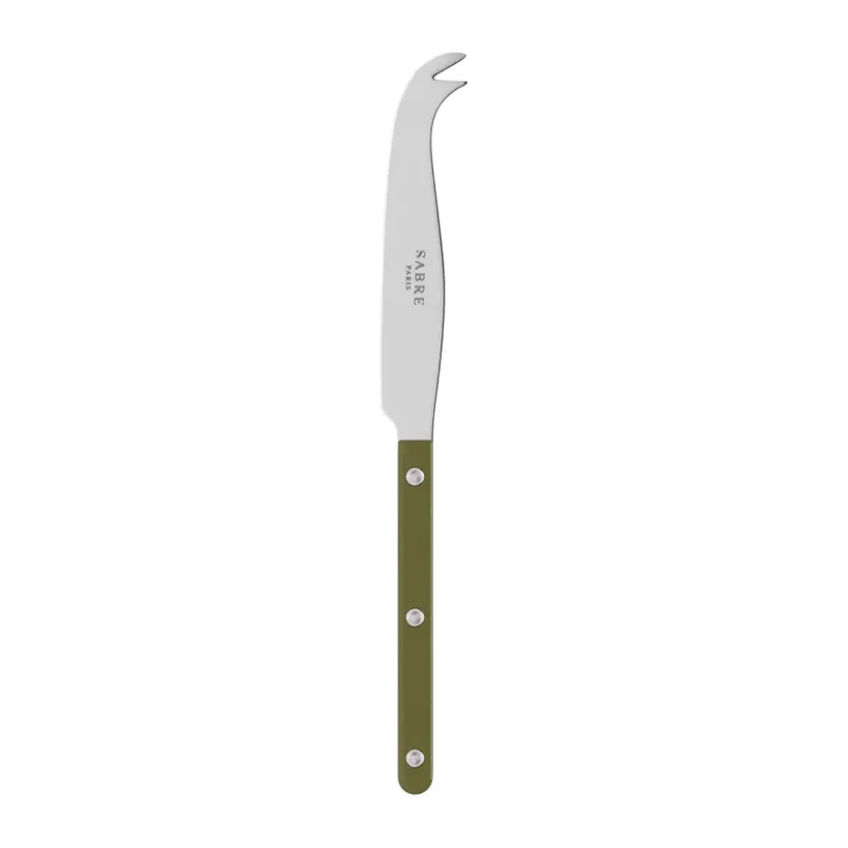 Bistrot solid ostkniv 24 cm, Green fern