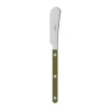 Bistrot solid smörkniv 14 cm, Green fern