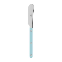 Bistrot solid smörkniv 14 cm, Pastel blue
