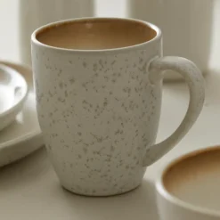 Bitz mugg 30 cl gräddvit, Gräddvit-creme
