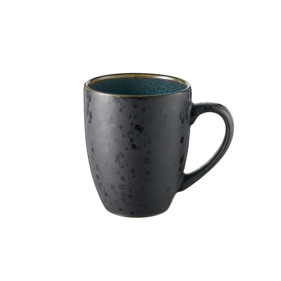 Bitz mugg 30 cl svart, Svart - Grön