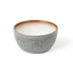 Bitz skål Ø 10 cm grå, Grå-creme