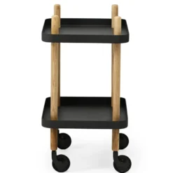 Block bord, svart