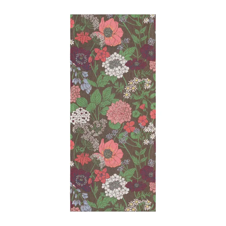 Blomsterfång bordslöpare 35x80 cm, Multi