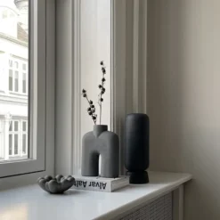 Bloom tray skål mini, Mörk grå
