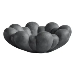 Bloom tray skål stor, Mörk grå