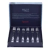 Blue Italian dessertgaffel 6-pack, Keramik-rostfritt stål