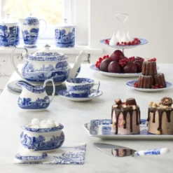 Blue Italian kakfat, 2 våningar