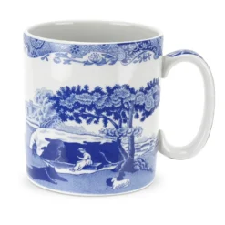 Blue Italian mugg liten, 25 cl