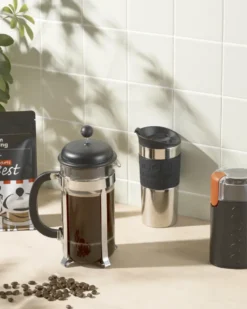 Bodum travel mug 35 cl rostfritt stål, Black