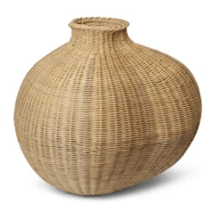 Bola flätad golvvas, Natural