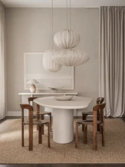 Boll 65 linen lampskärm, Natural