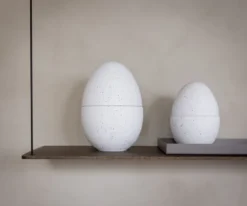 Bonbonniere skål 14 cm, White-mud