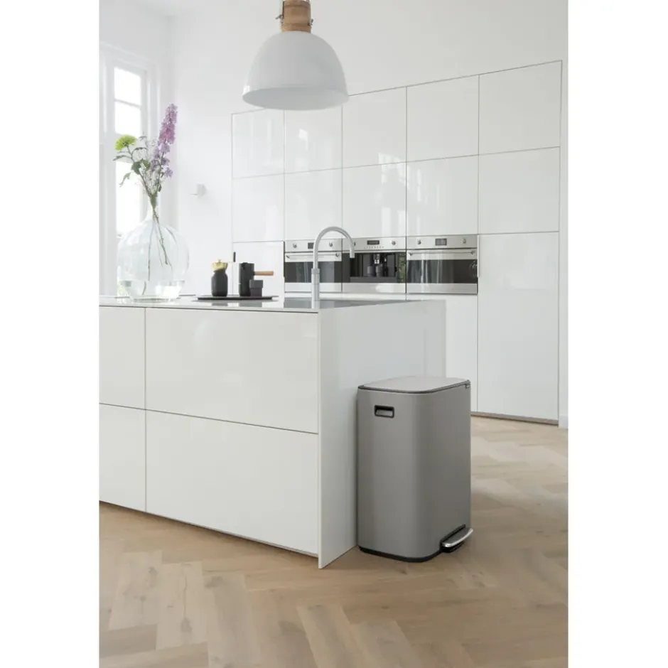 Bo pedalhink 60 L, Mineral concrete grey