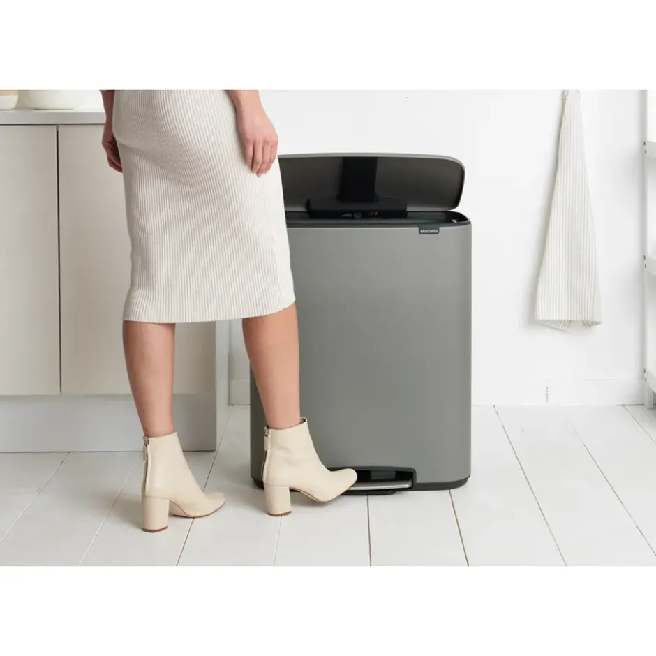 Bo pedalhink 60 L, Mineral concrete grey
