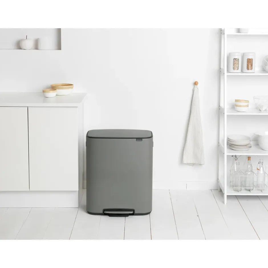 Bo pedalhink 60 L, Mineral concrete grey