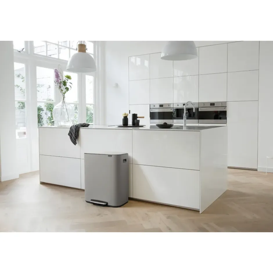 Bo pedalhink 60 L, Mineral concrete grey