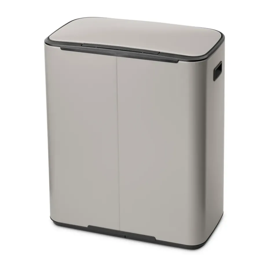 Bo pedalhink 2x30 L, Soft grey