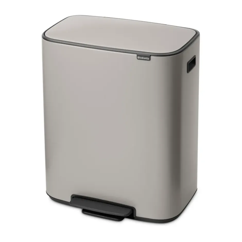 Bo pedalhink 2x30 L, Soft grey