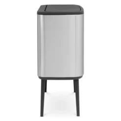Bo touch bin 36 liter, matt rostfritt stål