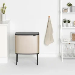 Bo touch bin 11+23 liter, Metallic Gold