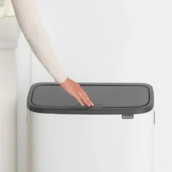 Bo touch bin 2x30 L, Vit