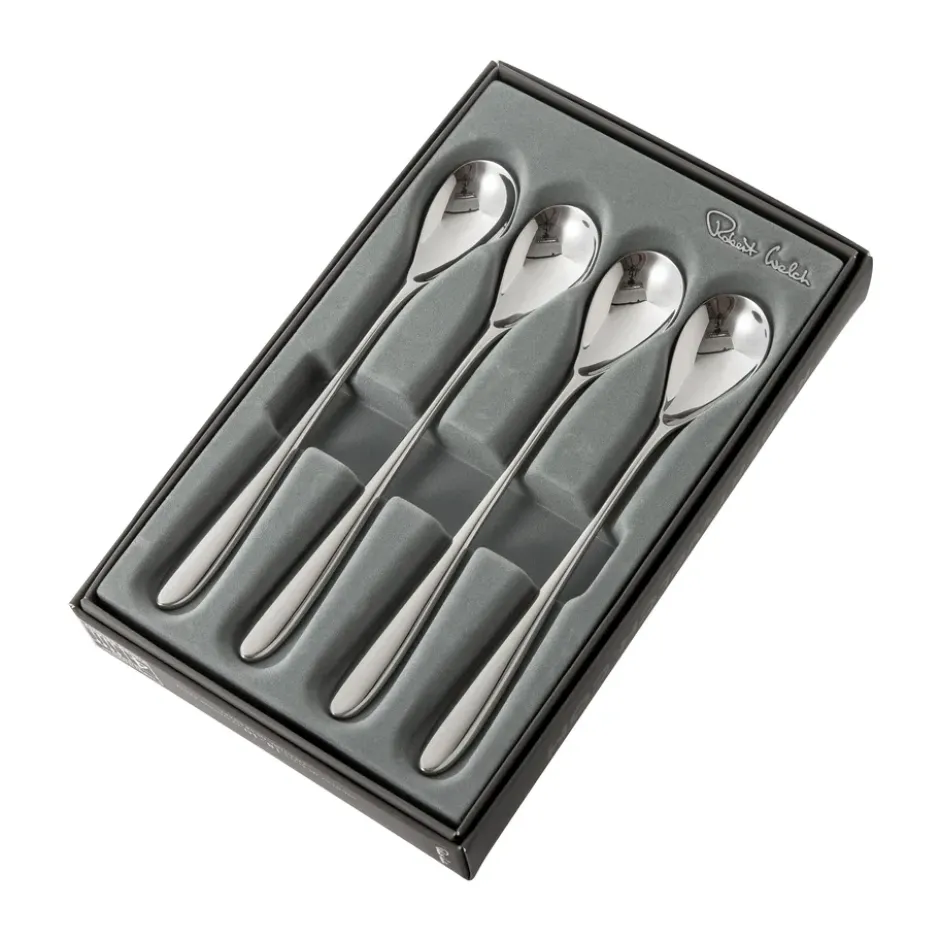 Bourton Bright lattesked 4-pack, Rostfritt stål