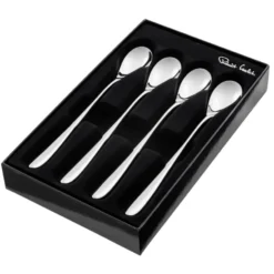 Bourton Bright lattesked 4-pack, Rostfritt stål