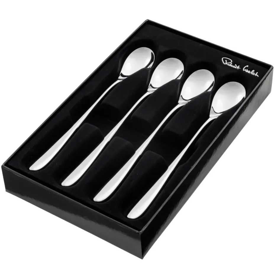 Bourton Bright lattesked 4-pack, Rostfritt stål