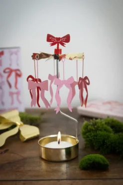 Bow änglaspel, Guld-röd-rosa