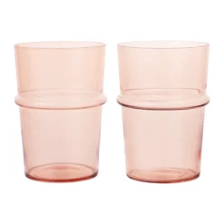 Boya dricksglas högt 45 cl 2-pack, Blush