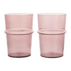 Boya dricksglas högt 45 cl 2-pack, Mauve