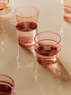 Boya dricksglas lågt 30 cl 2-pack, Blush