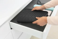 Brabantia diskmatta silikon, mörkgrå