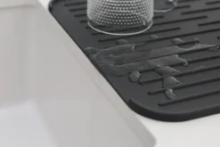 Brabantia diskmatta silikon, mörkgrå