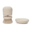 Brabantia diskmedelsbehållare med diskborste, Soft beige