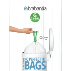 Brabantia PerfectFit avfallspåse, 23-30 liter