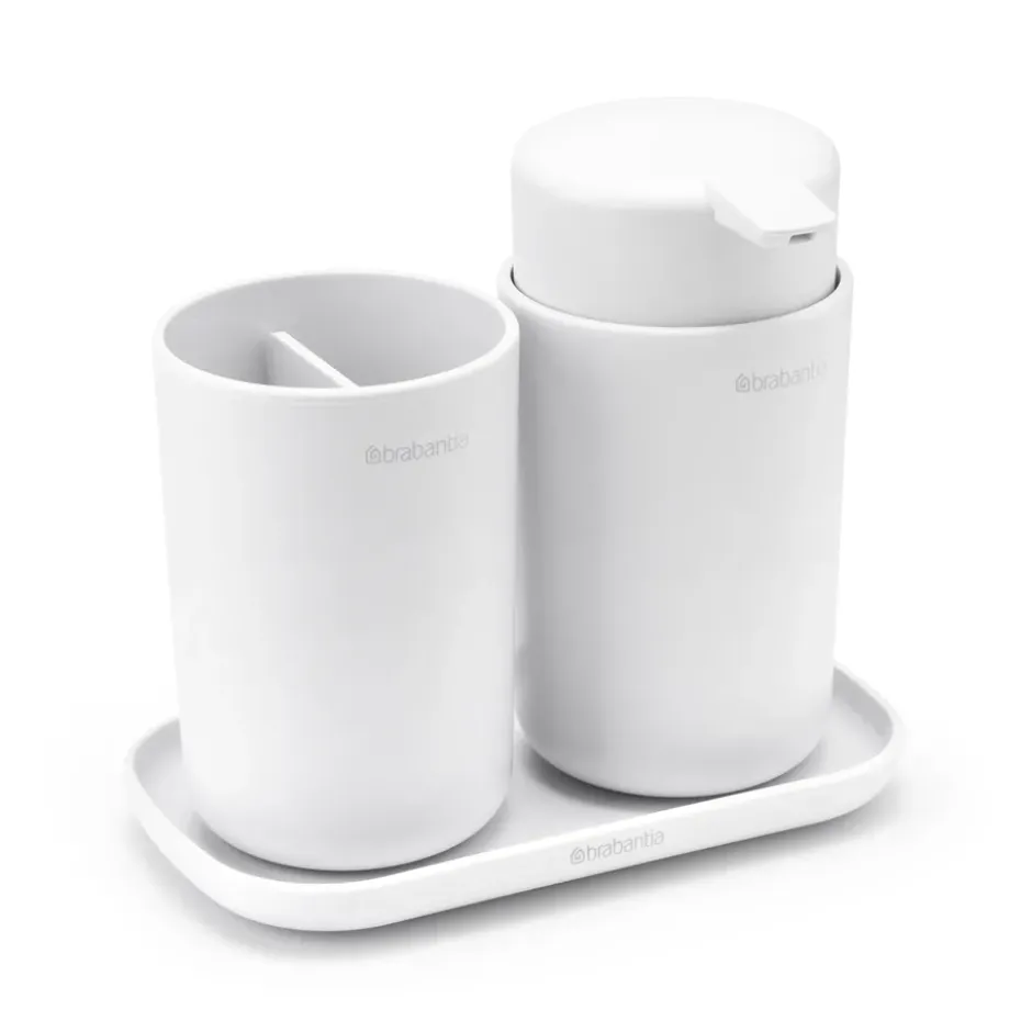 Brabantia ReNew handfatsset 3 delar, Vit
